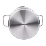 Vogue Stainless Steel Deep Stock Pot 24cm
