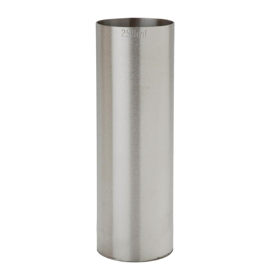 Beaumont Stainless Steel Thimble Wine Measure 250ml CE Marked