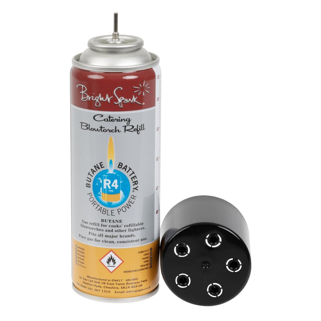 Bright Spark Butane Lighter Fuel 125g