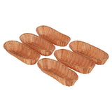 Olympia Poly Wicker Large Baguette Basket (6 pack)