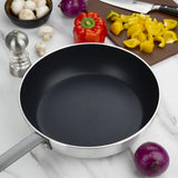 Vogue Aluminium Non-stick Teflon Platinum Plus Sauté Pan 319mm