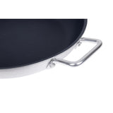 Vogue Aluminium Non-stick Teflon Platinum Plus Paella Pan 35cm