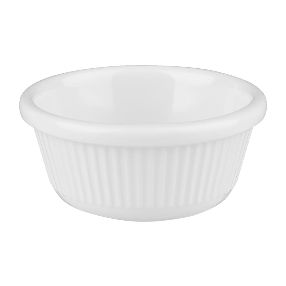 Olympia Kristallon Melamine Fluted Ramekins 57mm (12 pack)