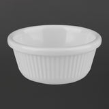Olympia Kristallon Melamine Fluted Ramekins 57mm (12 pack)