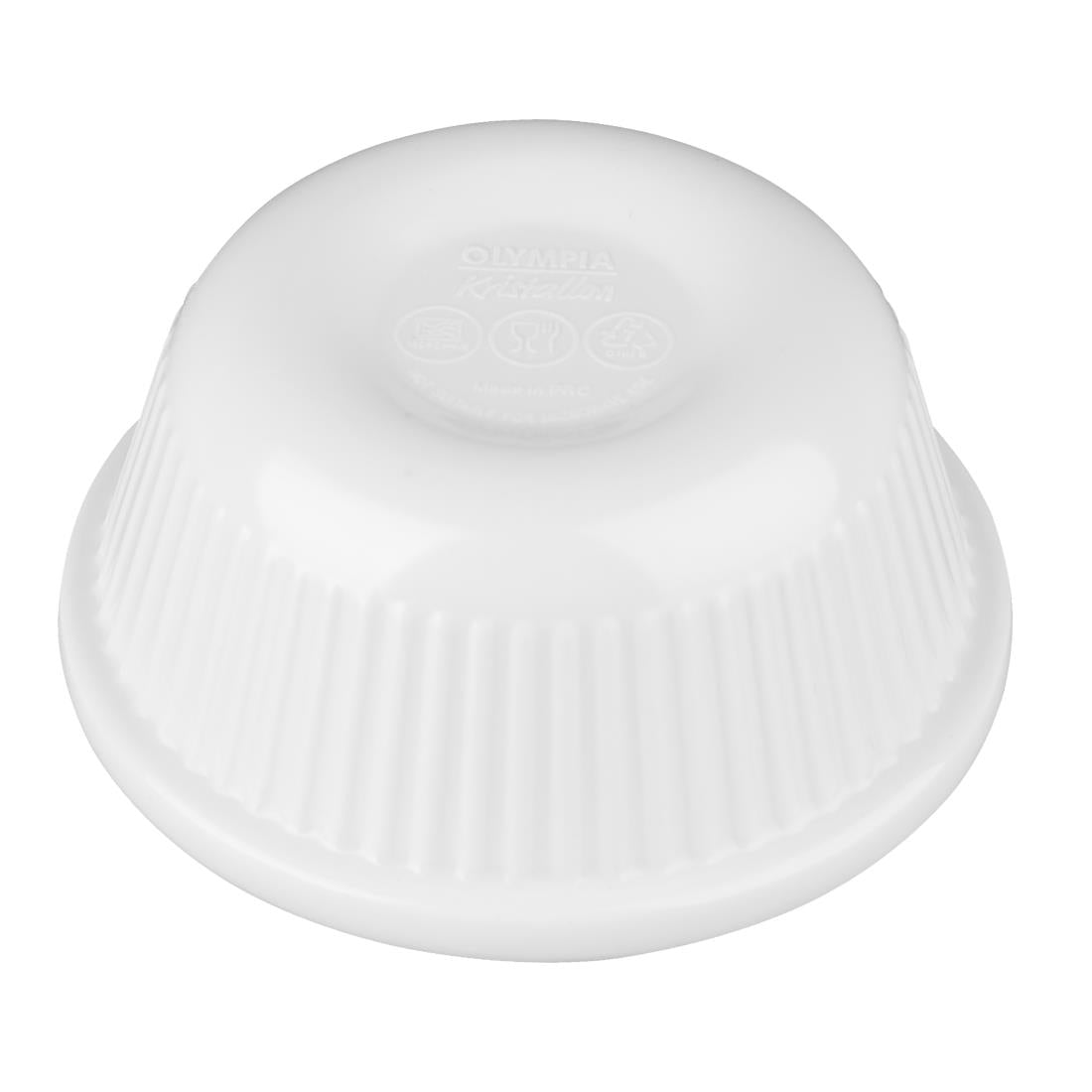 Olympia Kristallon Melamine Fluted Ramekins 57mm (12 pack)