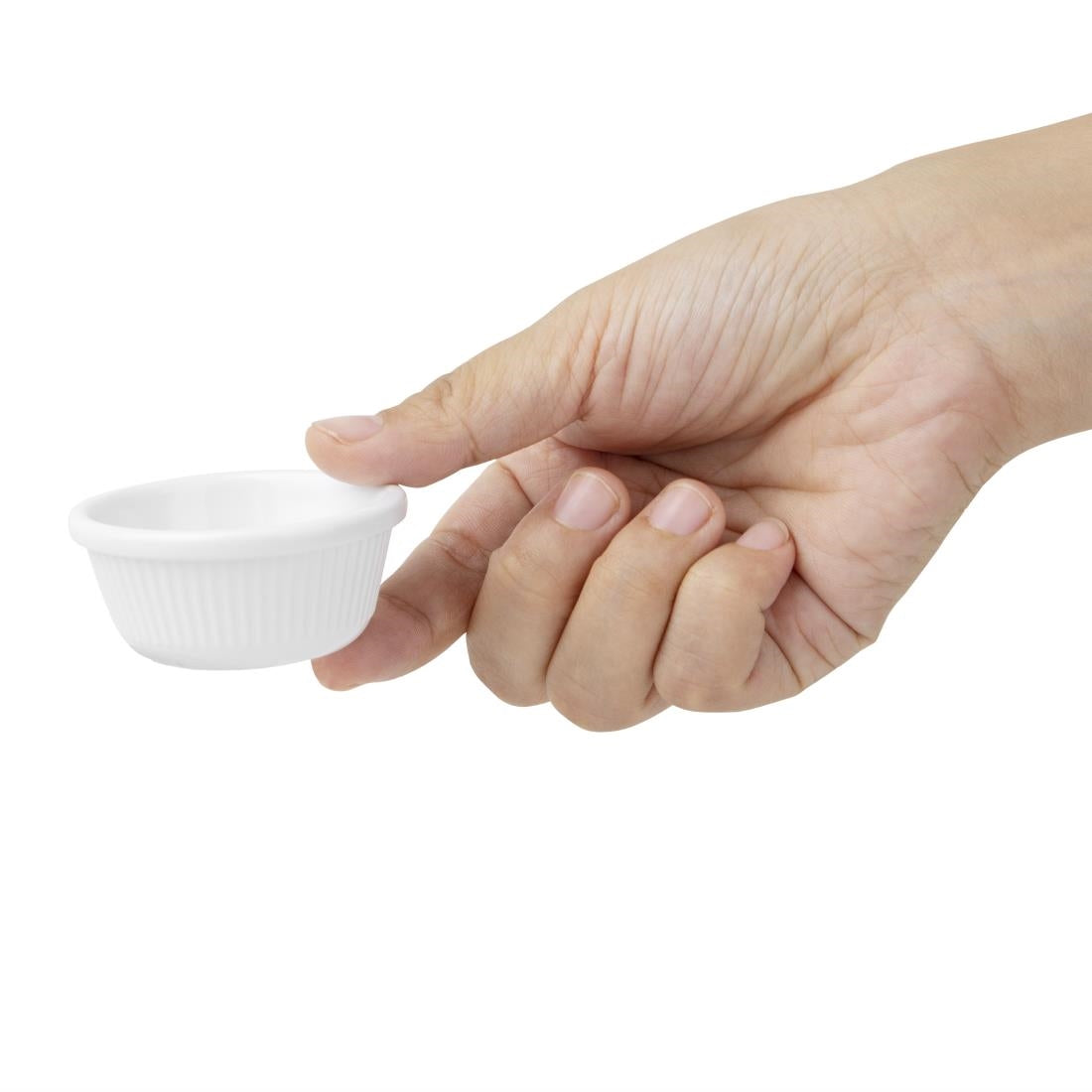 Olympia Kristallon Melamine Fluted Ramekins 57mm (12 pack)