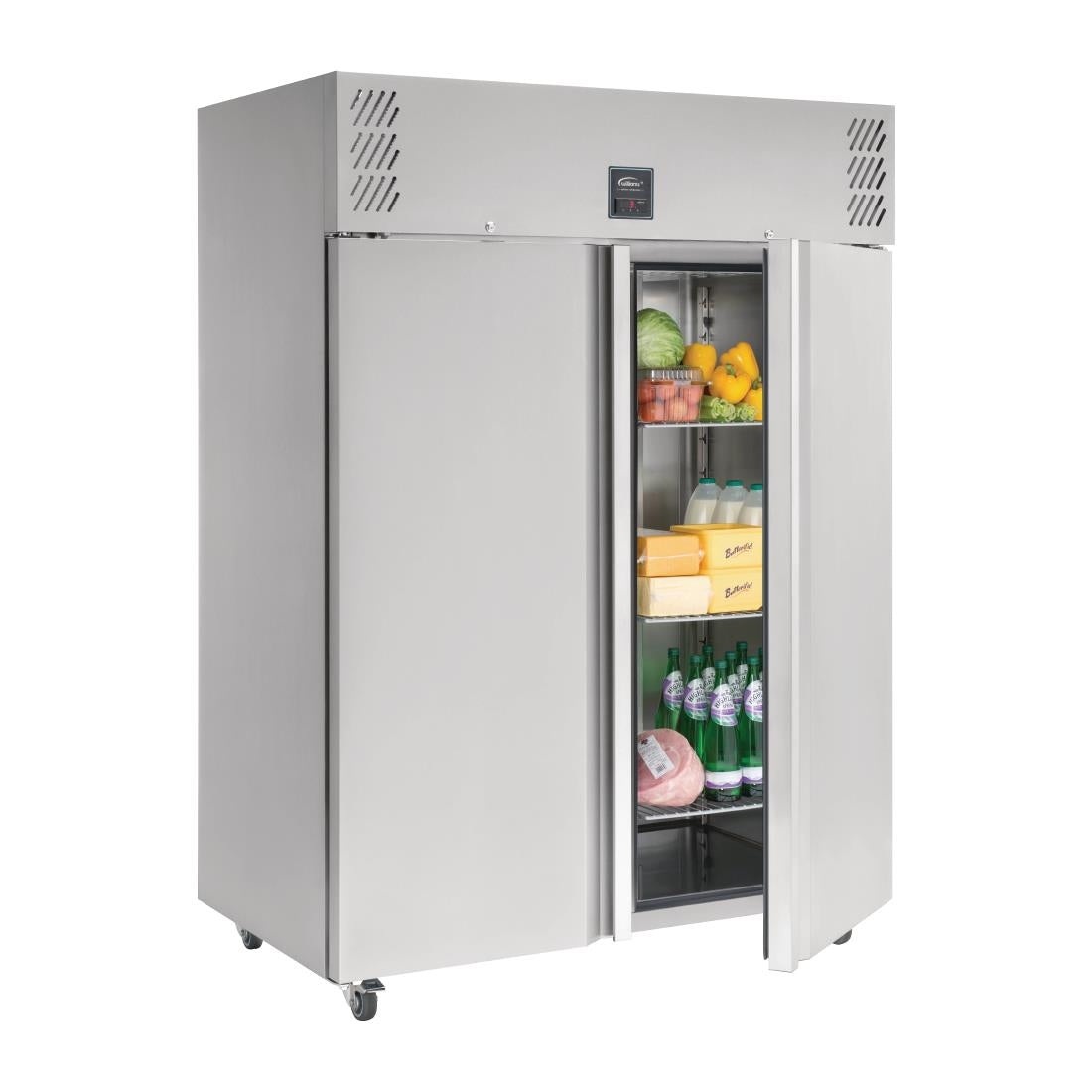 Williams Jade Double Door Upright Fridge 1295Ltr HJ2-SA