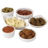 Olympia Mediterranean Stackable Dishes White 102mm (6 Pack)