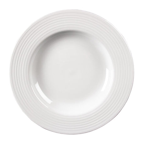 Olympia Linear Pasta Plates White 310mm (6 Pack)