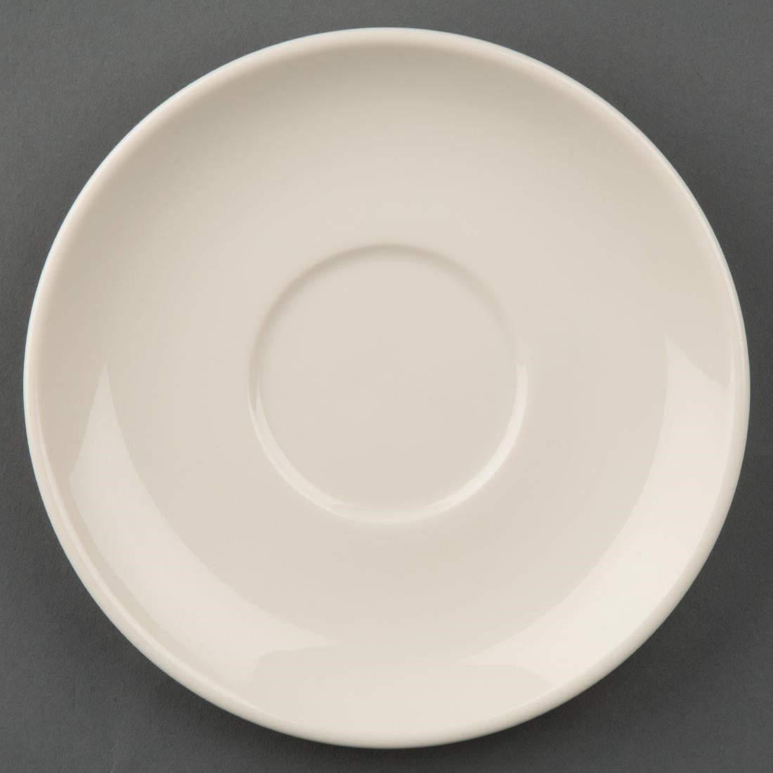 Olympia Ivory Stacking Saucers (12 Pack)