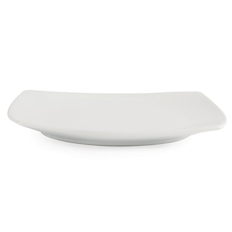 Olympia Whiteware Rounded Square Plates 185mm (12 Pack)