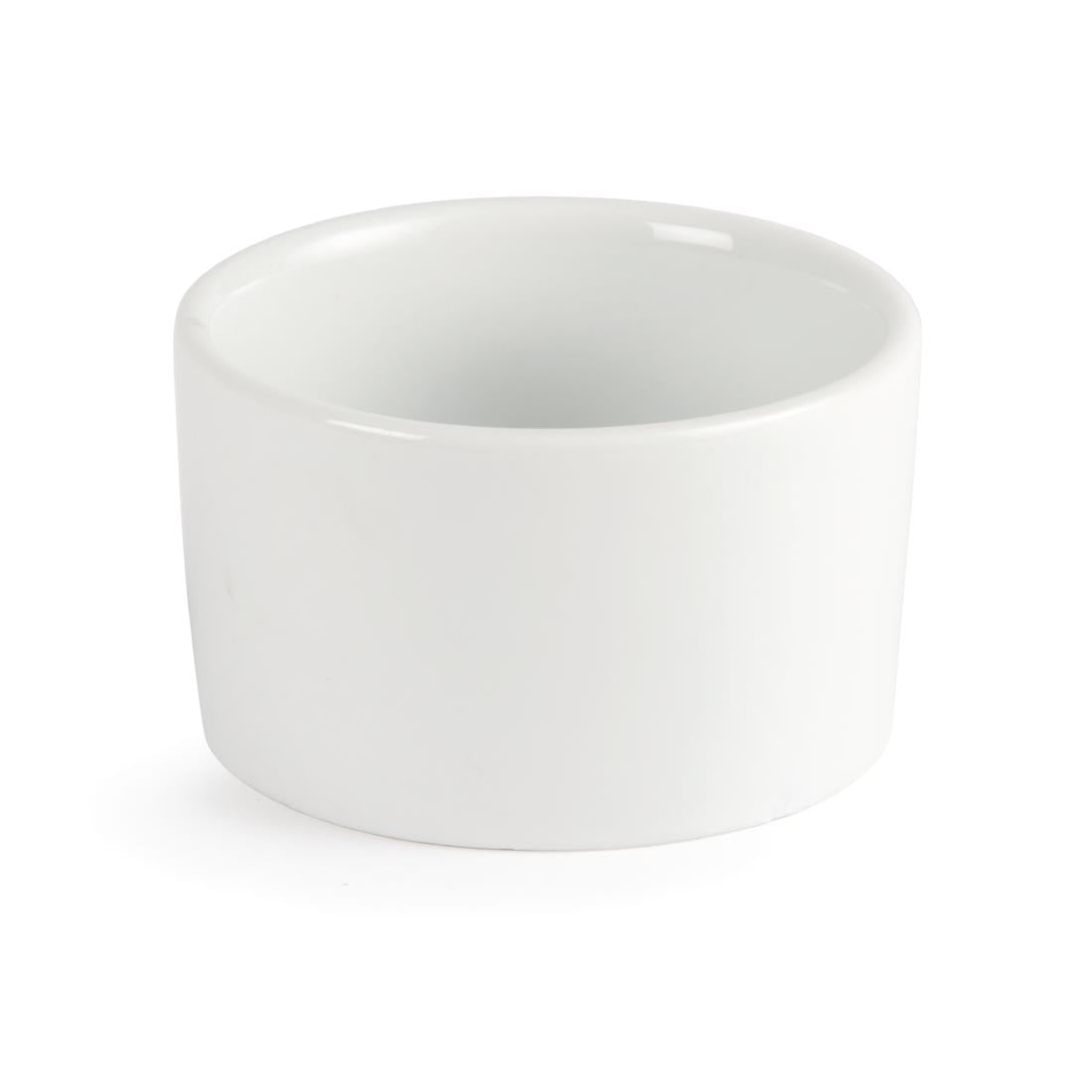 Olympia Whiteware Contemporary Ramekins 90mm (12 Pack)
