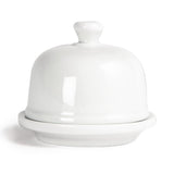 Olympia Whiteware Butter Dish with Cloche 50ml 1.8oz (6 pack)