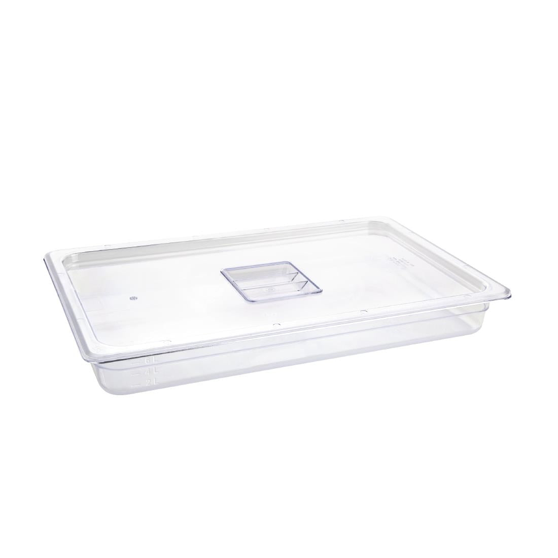 Vogue ABS Gastronorm Tray Clear GN 1/1 65mm