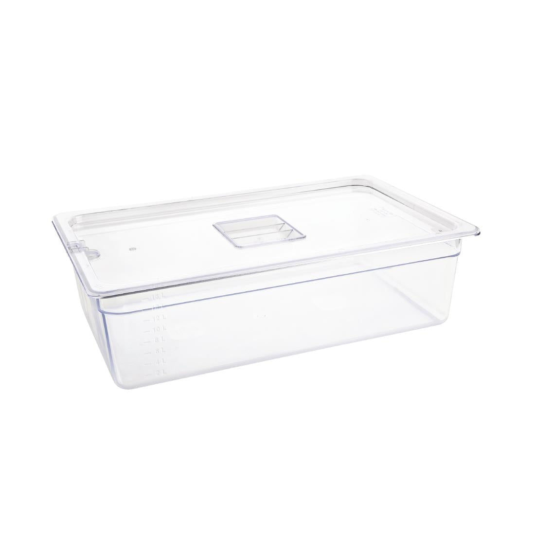 Vogue ABS Gastronorm Tray Clear GN 1/1 150mm