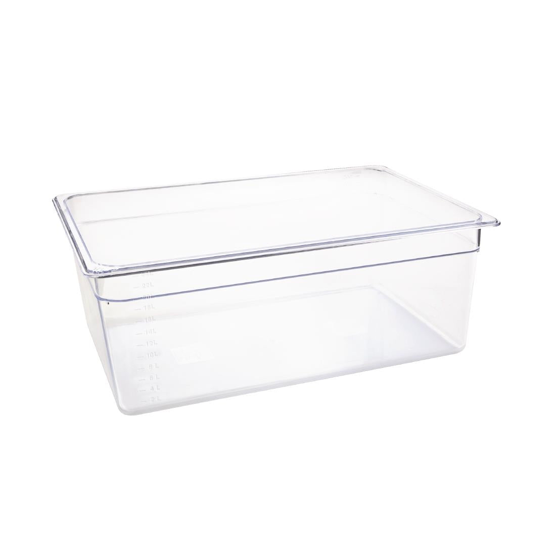 Vogue ABS Gastronorm Tray Clear GN 1/1 200mm