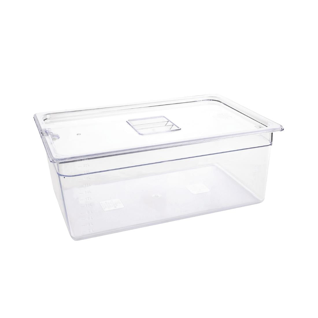 Vogue ABS Gastronorm Tray Clear GN 1/1 200mm