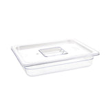 Vogue ABS Gastronorm Tray Clear GN 1/2 65mm