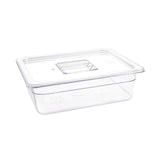 Vogue ABS Gastronorm Tray Clear GN 1/2 100mm