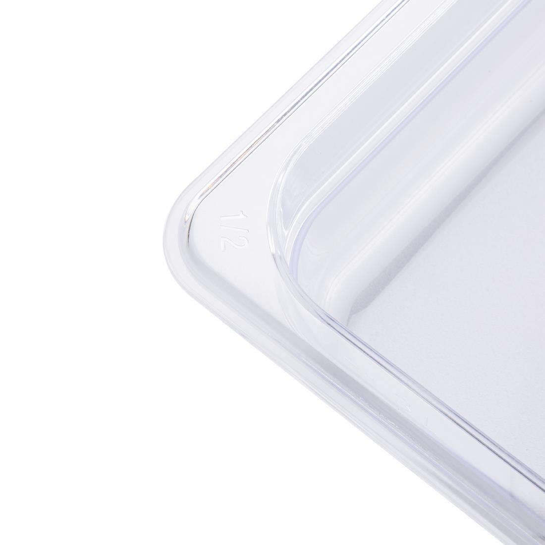 Vogue ABS Gastronorm Tray Clear GN 1/2 100mm