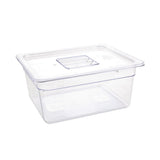 Vogue ABS Gastronorm Tray Clear GN 1/2 150mm