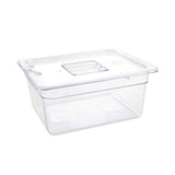 Vogue ABS Gastronorm Tray Clear GN 1/2 150mm