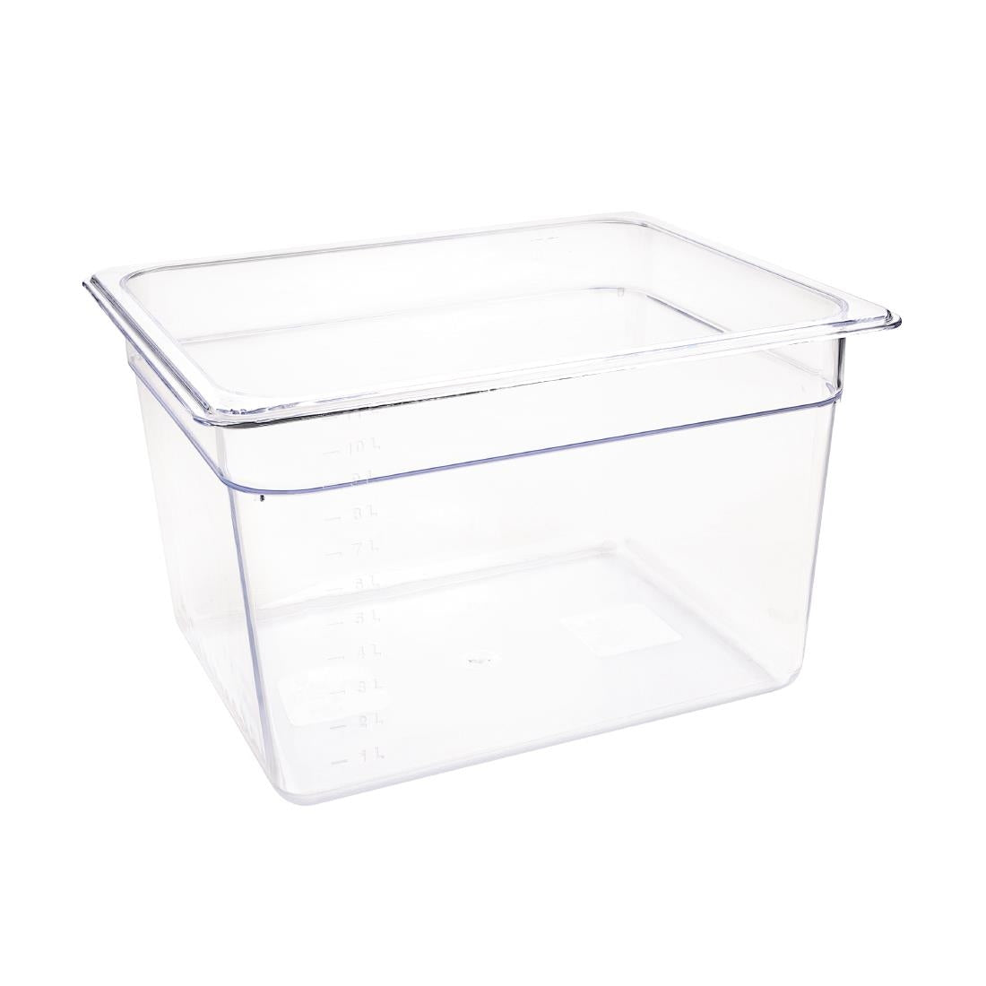 Vogue ABS Gastronorm Tray Clear GN 1/2 200mm