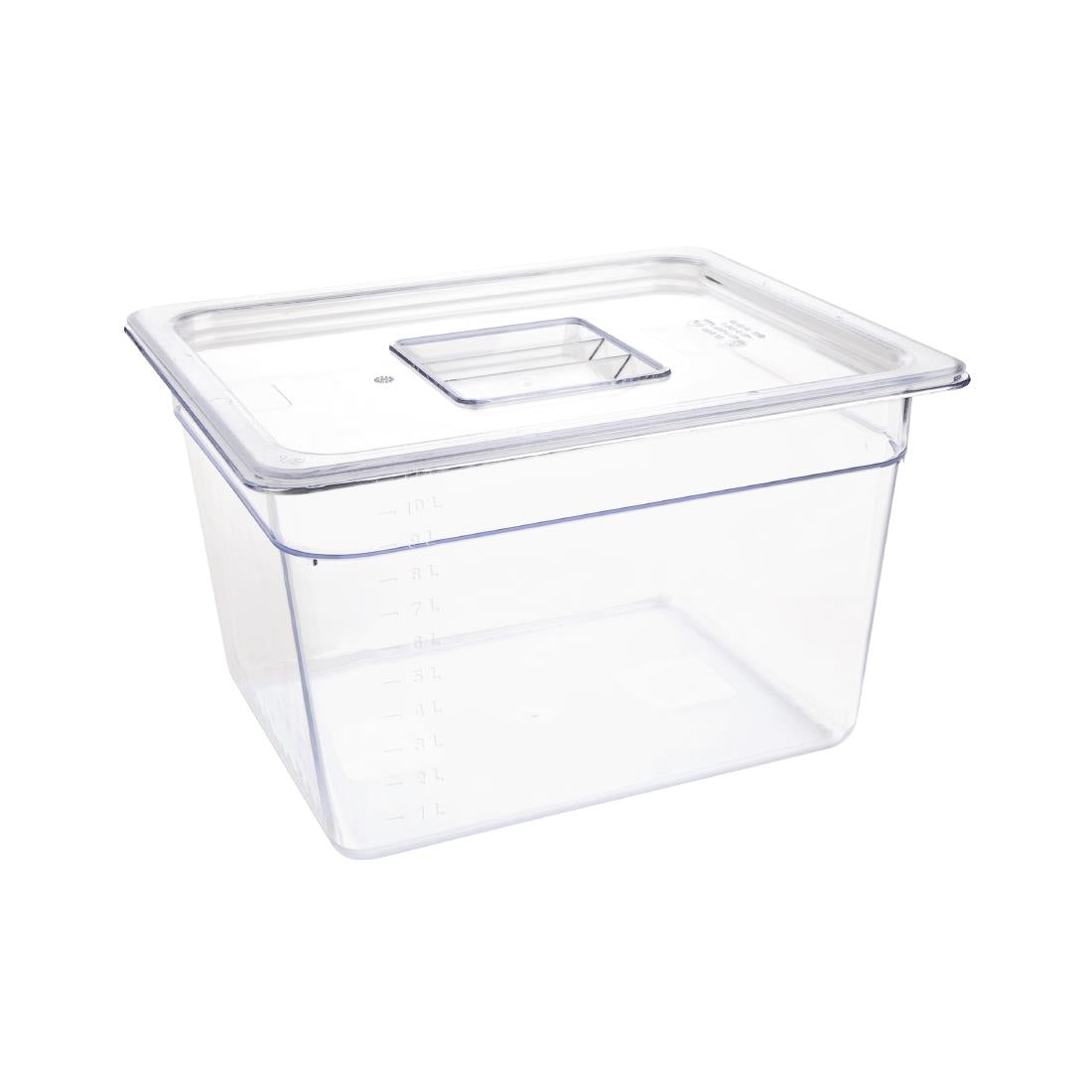 Vogue ABS Gastronorm Tray Clear GN 1/2 200mm