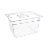 Vogue ABS Gastronorm Tray Clear GN 1/2 200mm