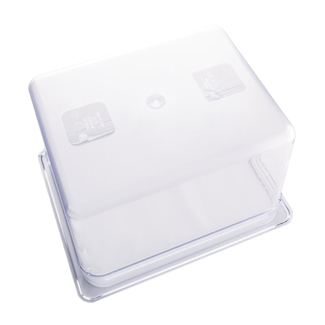 Vogue ABS Gastronorm Tray Clear GN 1/2 200mm