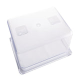 Vogue ABS Gastronorm Tray Clear GN 1/2 200mm