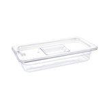 Vogue ABS Gastronorm Tray Clear GN 1/3 65mm