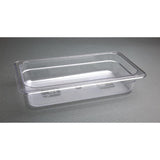 Vogue ABS Gastronorm Tray Clear GN 1/3 65mm