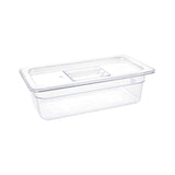 Vogue ABS Gastronorm Tray Clear GN 1/3 100mm
