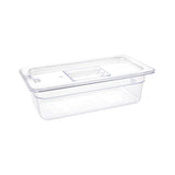 Vogue ABS Gastronorm Tray Clear GN 1/3 100mm