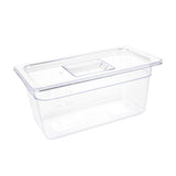 Vogue ABS Gastronorm Tray Clear GN 1/3 150mm