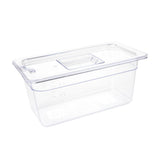 Vogue ABS Gastronorm Tray Clear GN 1/3 150mm