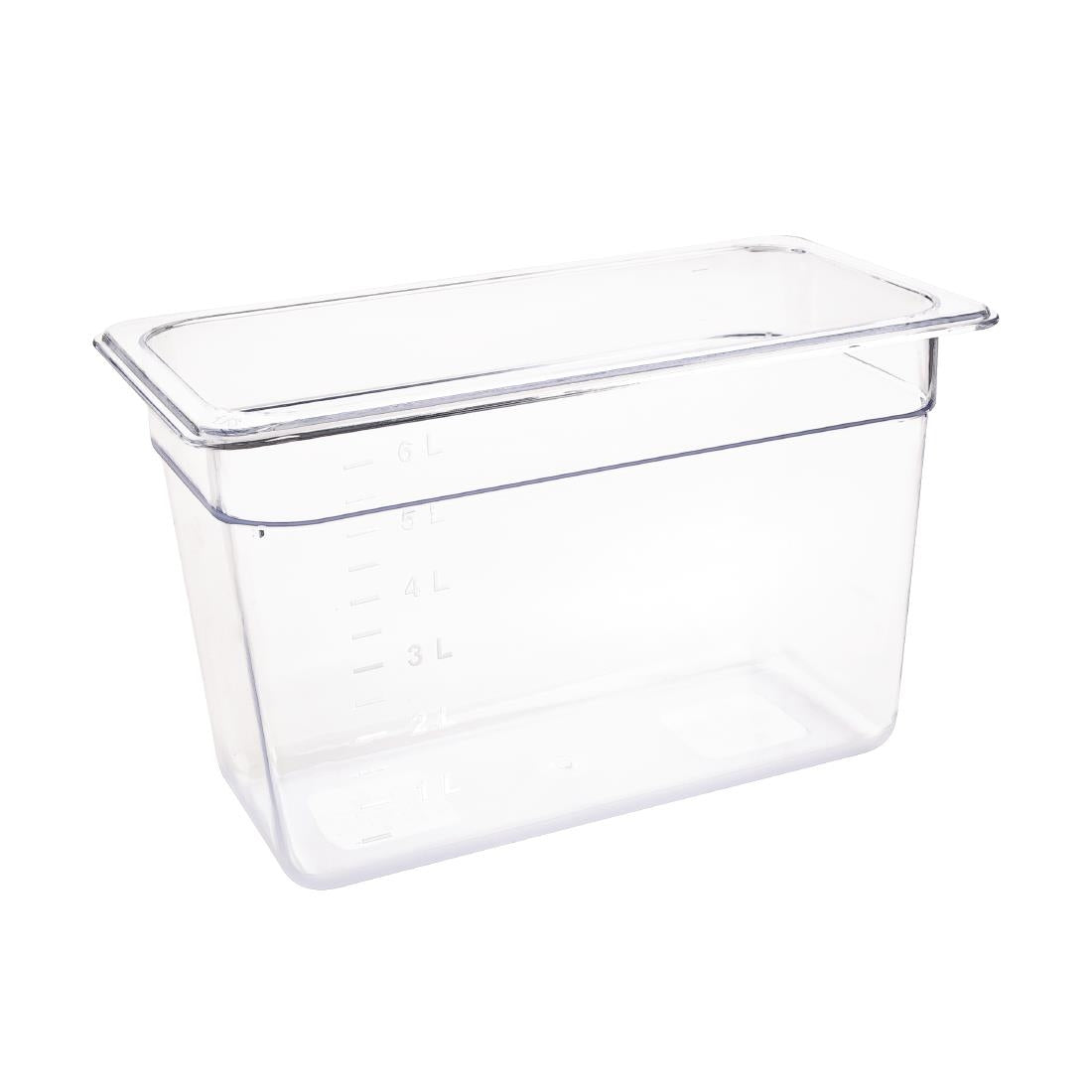 Vogue ABS Gastronorm Tray Clear GN 1/3 200mm