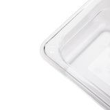 Vogue ABS Gastronorm Tray Clear GN 1/4 65mm