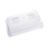Vogue ABS Gastronorm Tray Clear GN 1/4 65mm