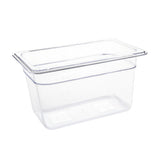Vogue ABS Gastronorm Tray Clear GN 1/4 150mm