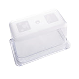 Vogue Polycarbonate 1/4 Gastronorm Container 150mm Clear