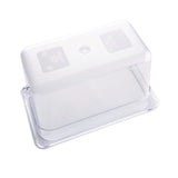 Vogue ABS Gastronorm Tray Clear GN 1/4 150mm