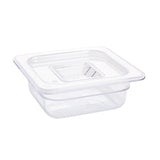 Vogue ABS Gastronorm Tray Clear GN 1/6 65mm