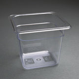 Vogue ABS Gastronorm Tray Clear GN 1/6 150mm