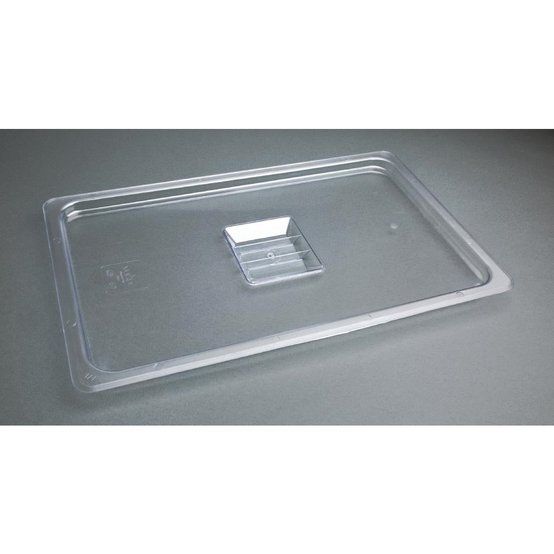 Vogue ABS Gastronorm Tray Lid Clear GN 1/1