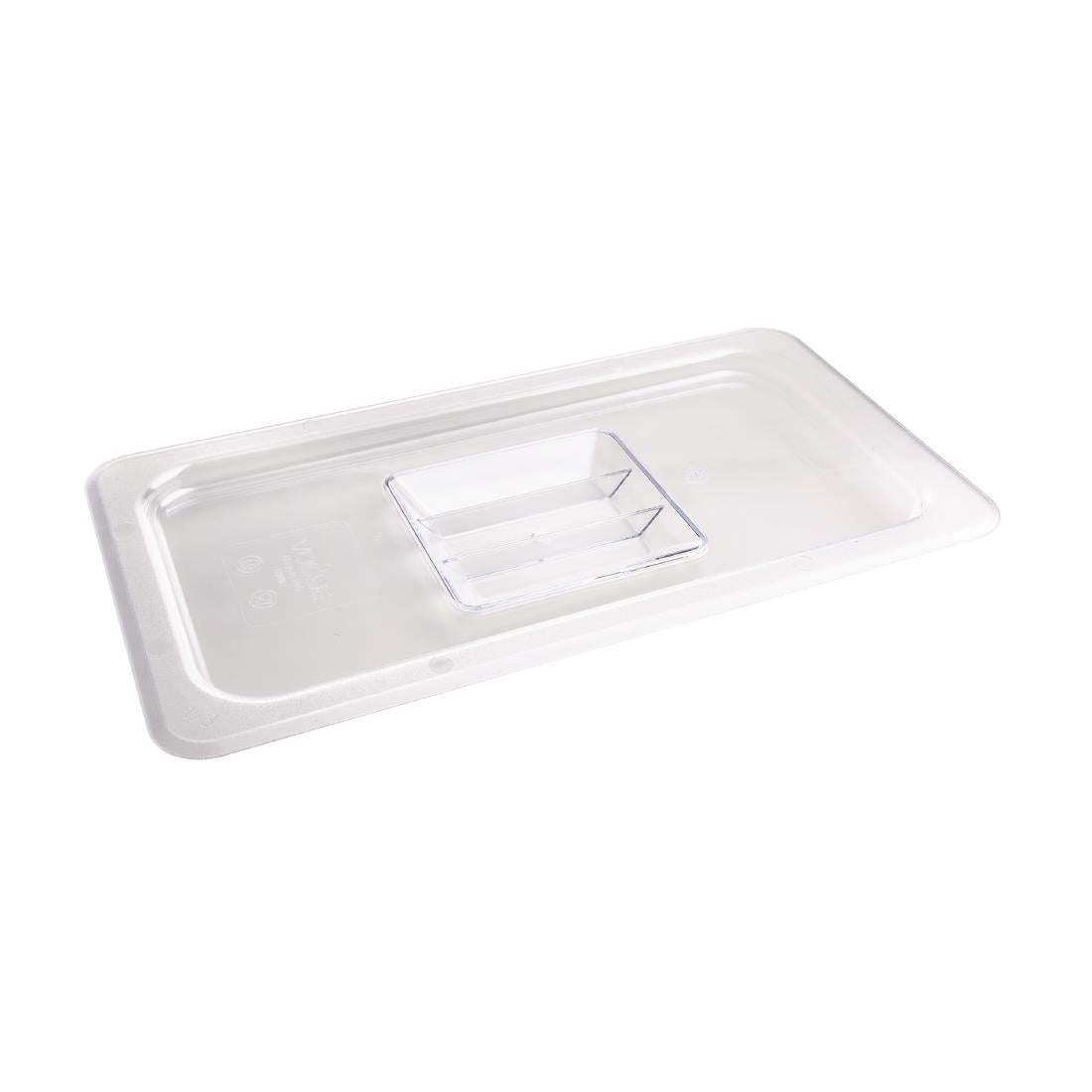 Vogue ABS Gastronorm Tray Lid Clear GN 1/3
