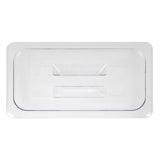 Vogue Polycarbonate 1/3 Gastronorm Lid Clear