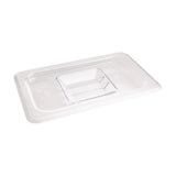 Vogue ABS Gastronorm Tray Lid Clear GN 1/4
