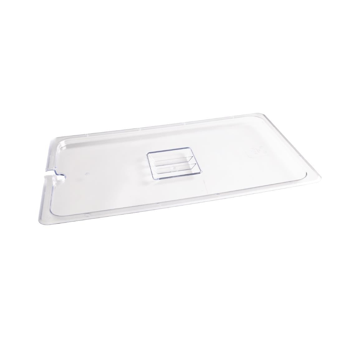 Vogue ABS Gastronorm Notched Lid GN 1/1